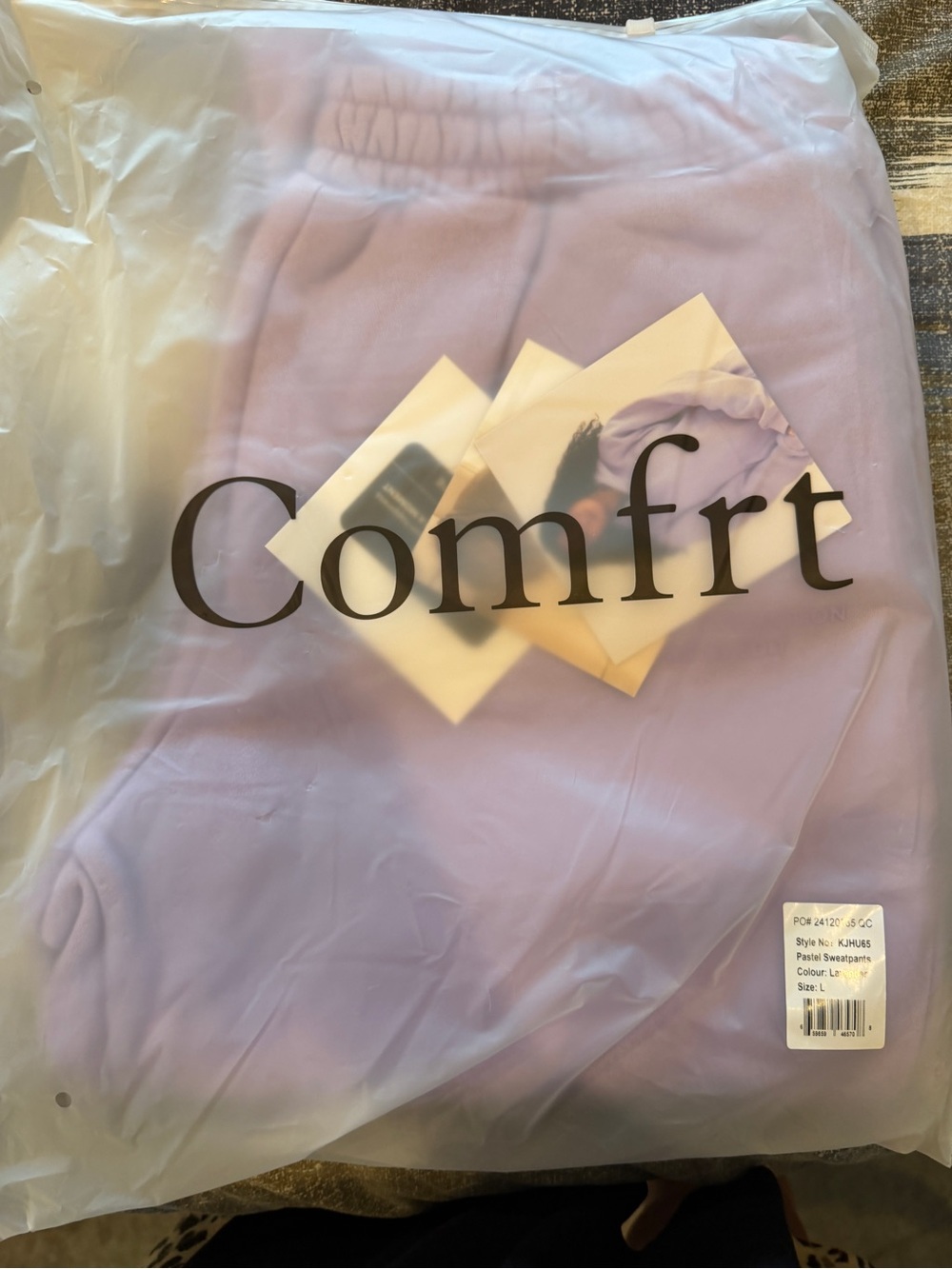 Comfrt sweatpants - Lavender